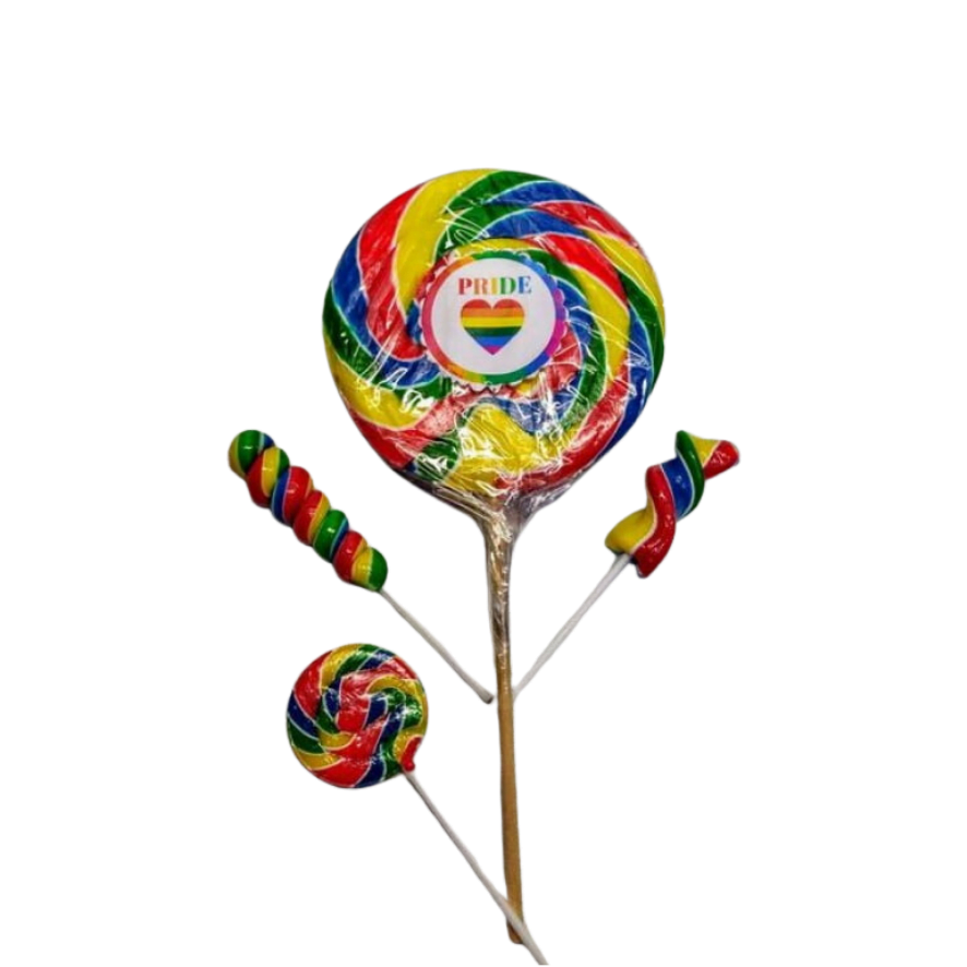 Rainbow Lollipops