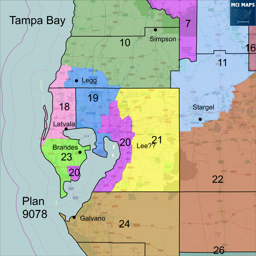 The Ultimate Guide To The Six State Senate Base Maps Mci Maps Election Data Analyst Election Targeting Fl